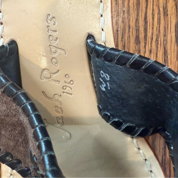 Jack Rogers Tan and Brown Women's Sandals - Picture 2 of 4